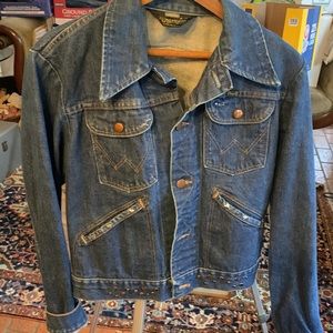 Vintage Wrangler women Jean jacket